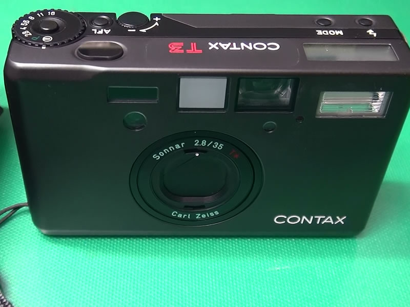 コンタックス（CONTAX）T3D コンパクトカメラ/CONTAX（コンタックス）/Compact film camera/CONTAX T3D/後期型 チタンブラック